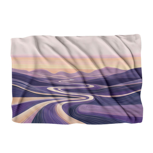 Dusk River Dream Blanket