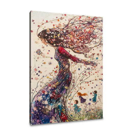 Blossoming Mother Canvas - Main Image