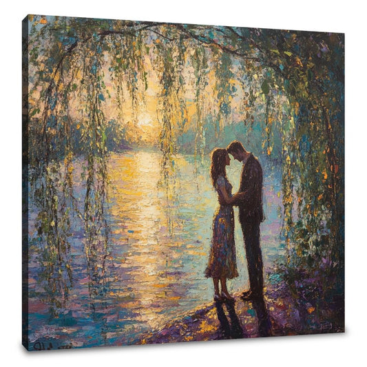 Me and You: Enchanted Lovers Canvas - Main Image