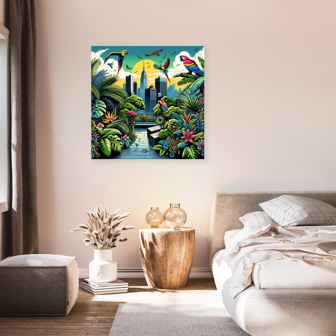 Urban Jungle View Canvas - Secondary Image 7