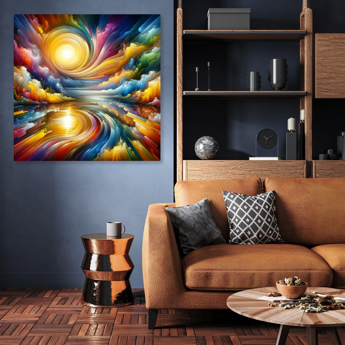 Prismatic Reflections Canvas - Secondary Image 3