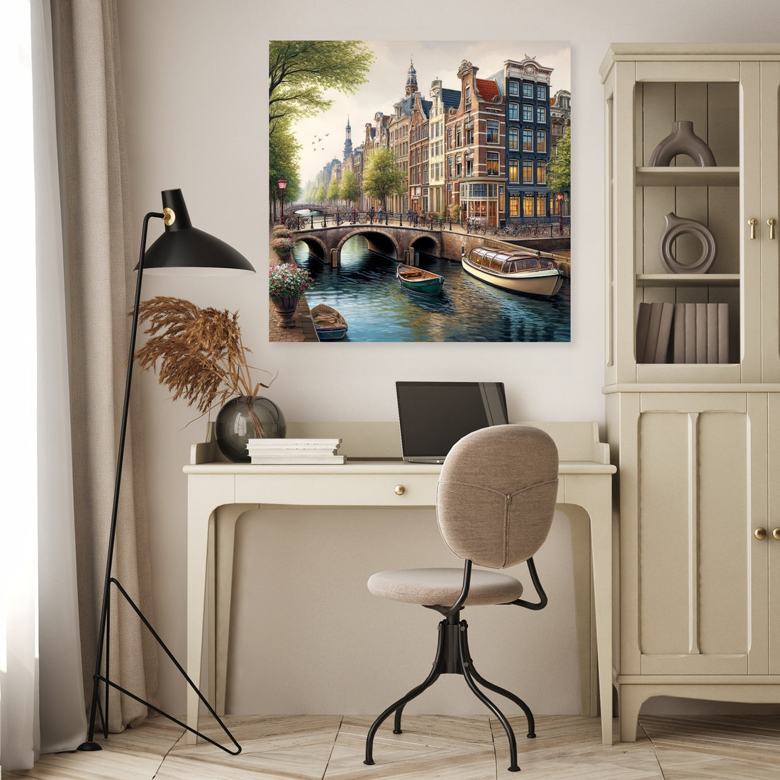 Prinsengracht Canal Canvas - Secondary Image 4