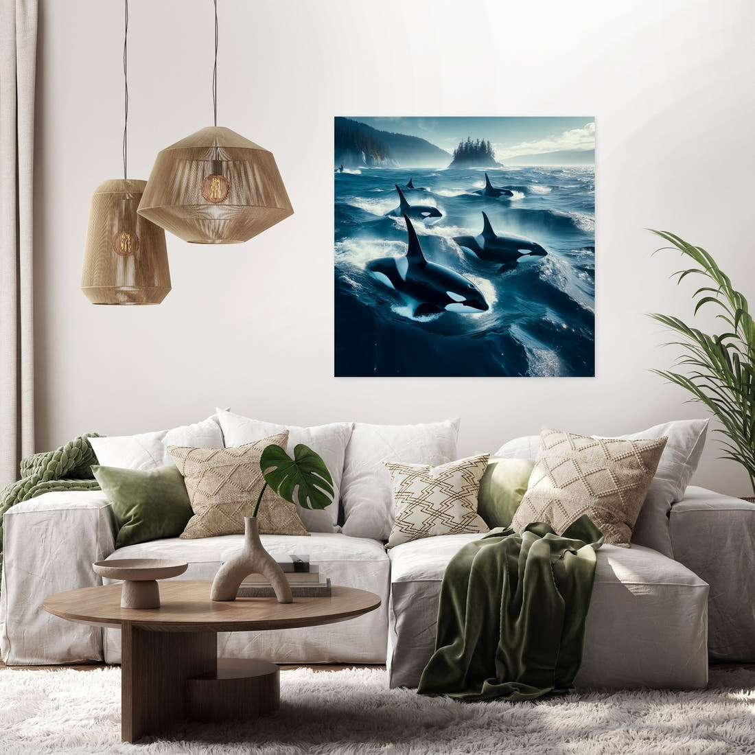 Orcas Canvas - Secondary Image 2
