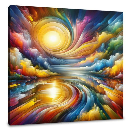 Prismatic Reflections Canvas - Main Image