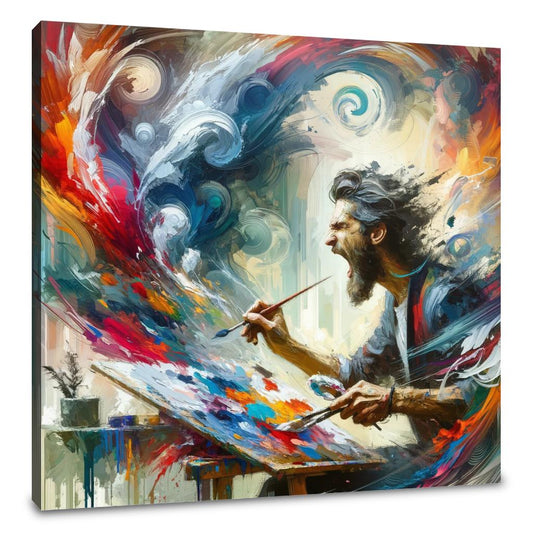 Passionate Painter Canvas - Main Image