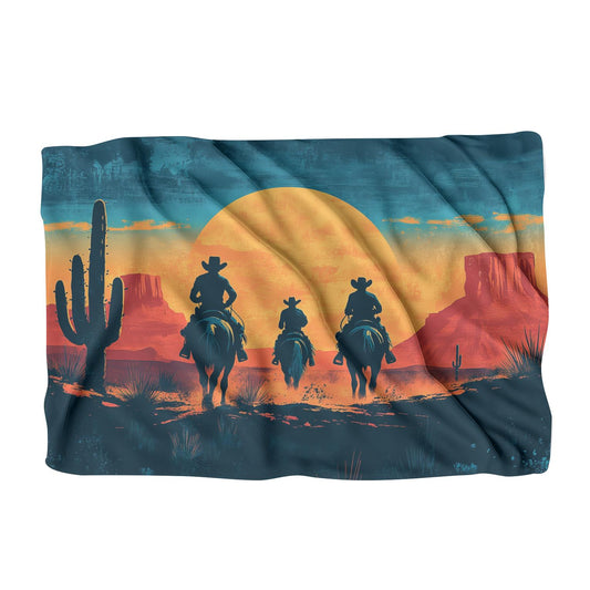 Cowboy Frontier Blanket - Main Image