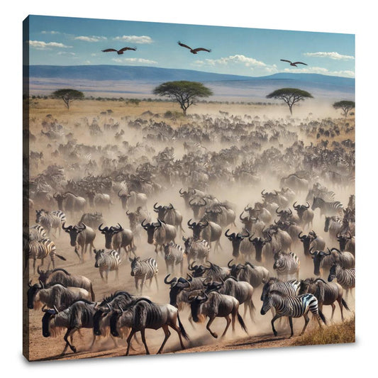 Serengeti Journey Canvas - Main Image