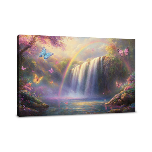 Rainbow Falls Wonderland Canvas - Main Image