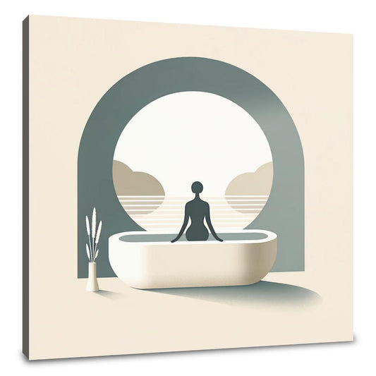 Serene Soak Canvas - Main Image