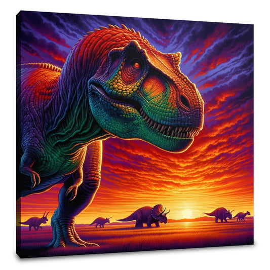 Sunset Majesty Rex Canvas - Main Image