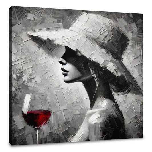 Red Wine Secrets Canvas - Main Image