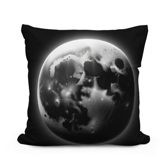 Craters of Lunar Secrets Cotton Cushion - Main Image