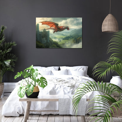 Welsh Dragon Serenity Canvas - Secondary Image 6