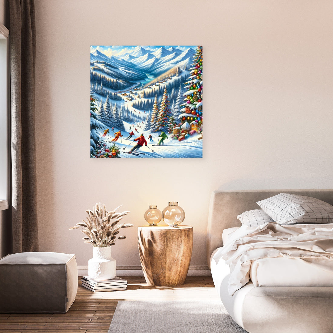 Holiday Slopes Canvas - Secondary Image 7