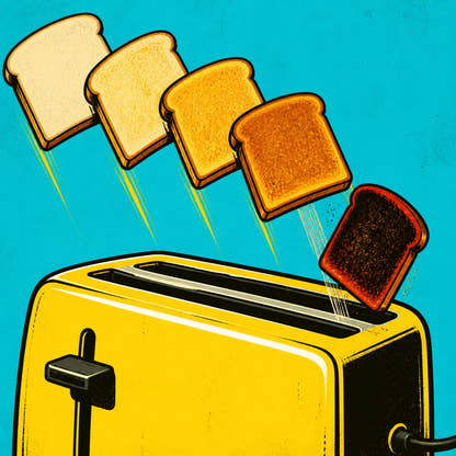 Breakfast Loop Canvas - Artwork