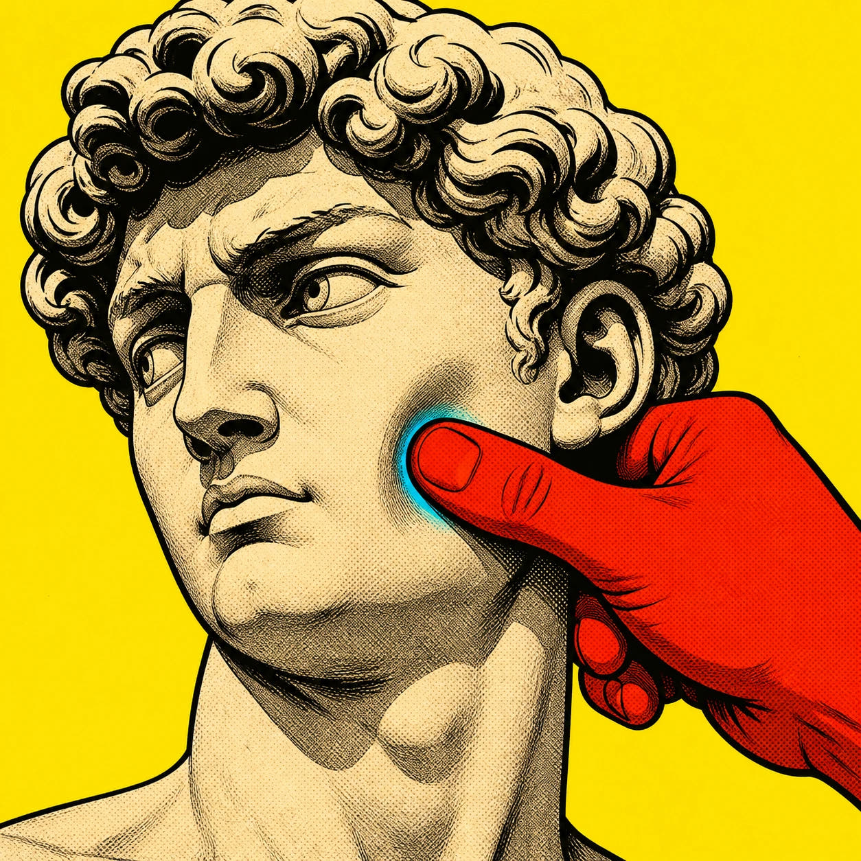 David — Soft Standard Canvas - Artwork