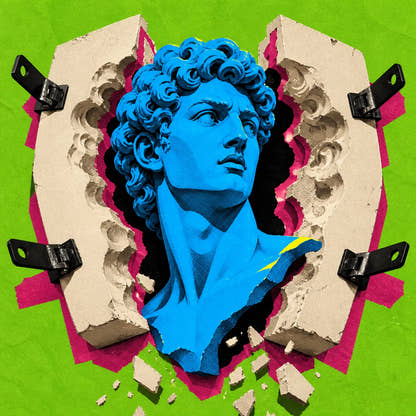 Escape the Mould Canvas - Artwork