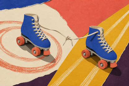 Roller Skates artwork design