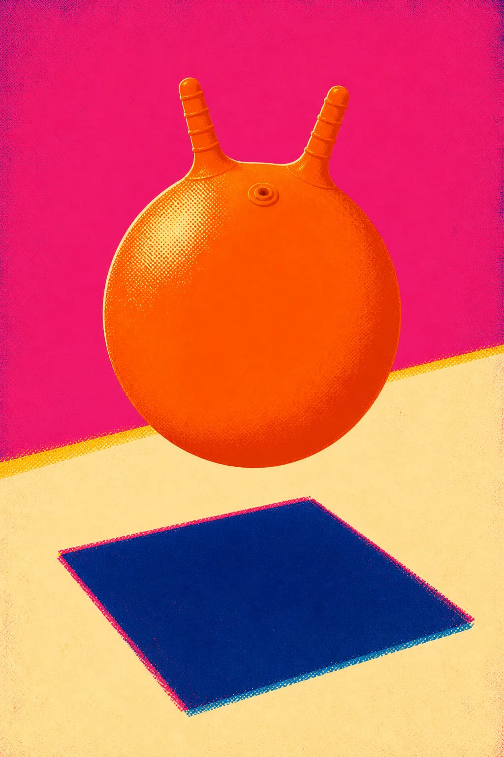Space Hopper Shadow artwork design