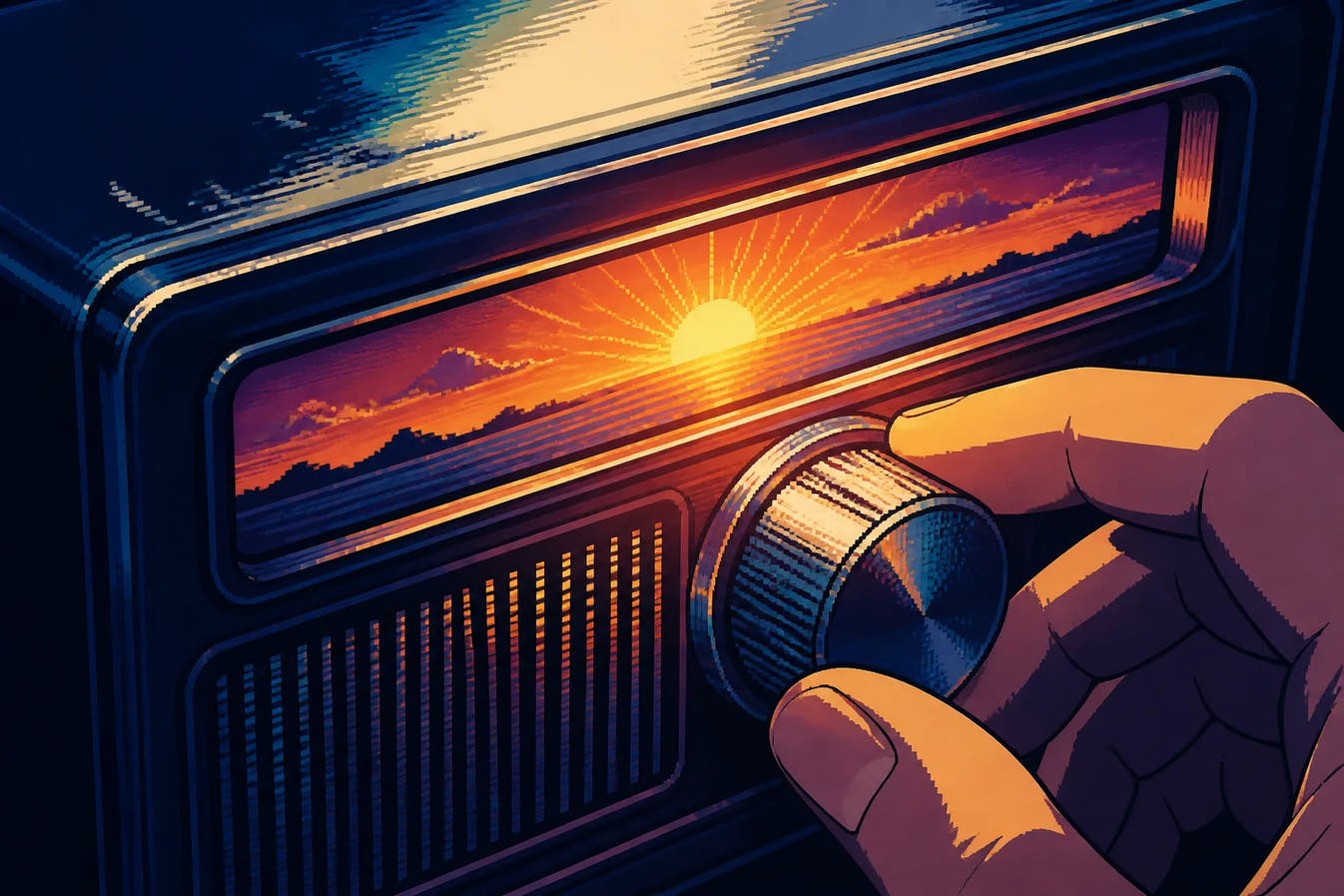 Tune The Morning artwork design
