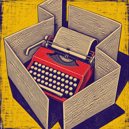 Walls Of Words Canvas - Artwork design