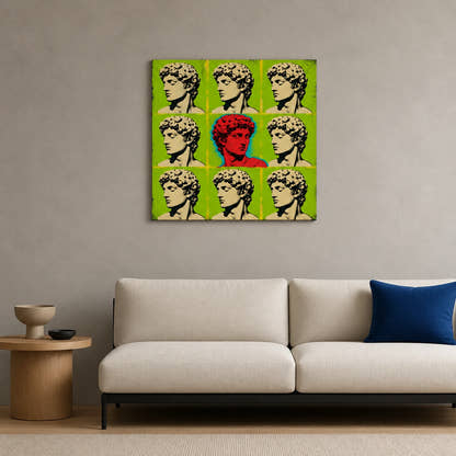 Awake in the Grid Canvas - Lifestyle