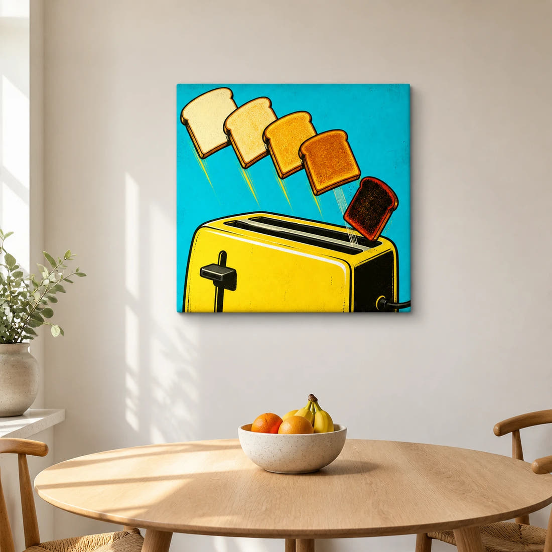 Breakfast Loop Canvas - Lifestyle