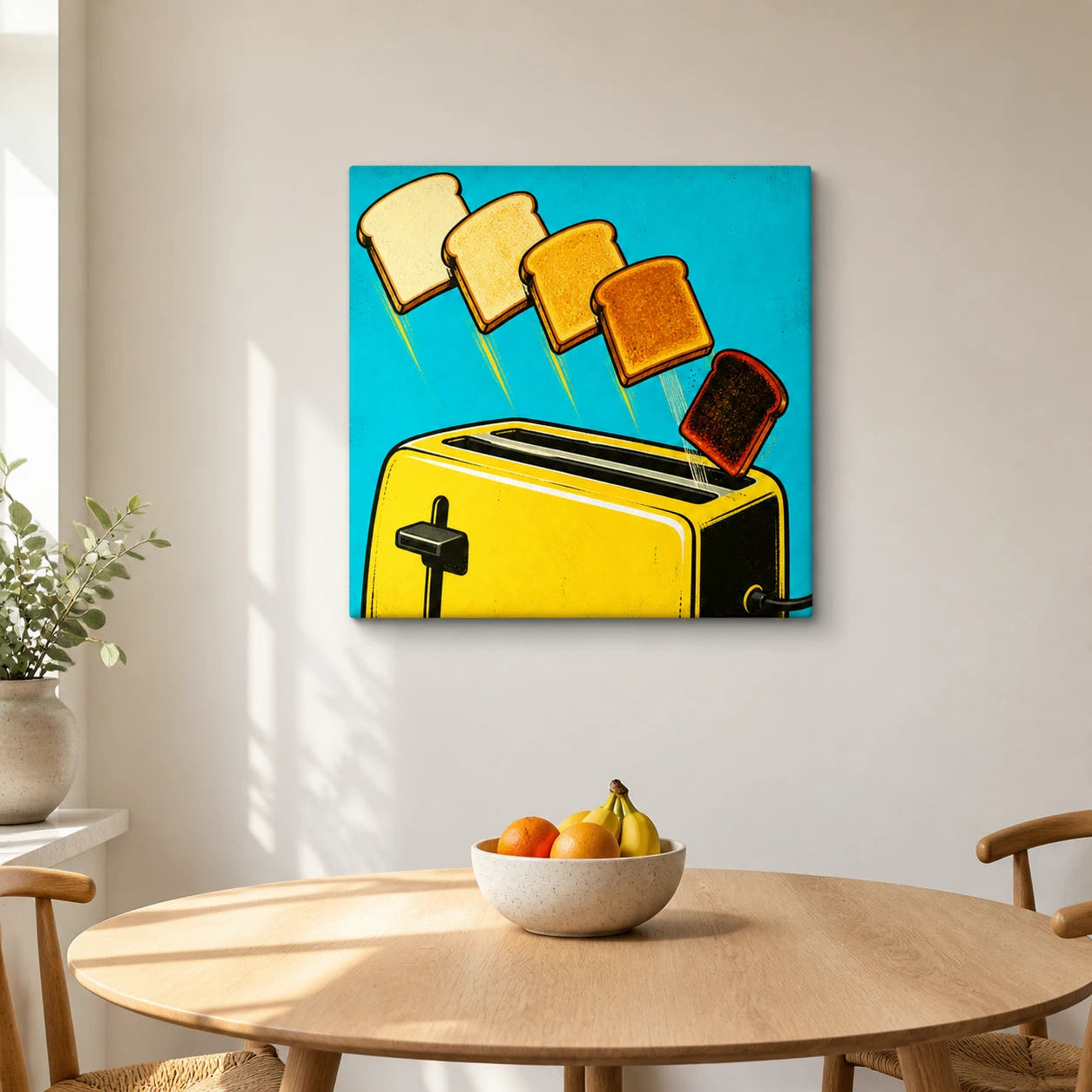 Breakfast Loop Canvas - Lifestyle