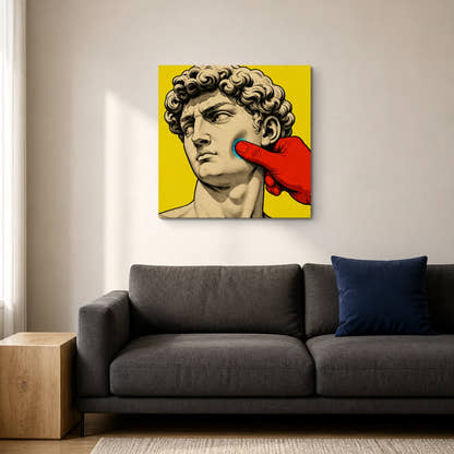 David — Soft Standard Canvas - Lifestyle