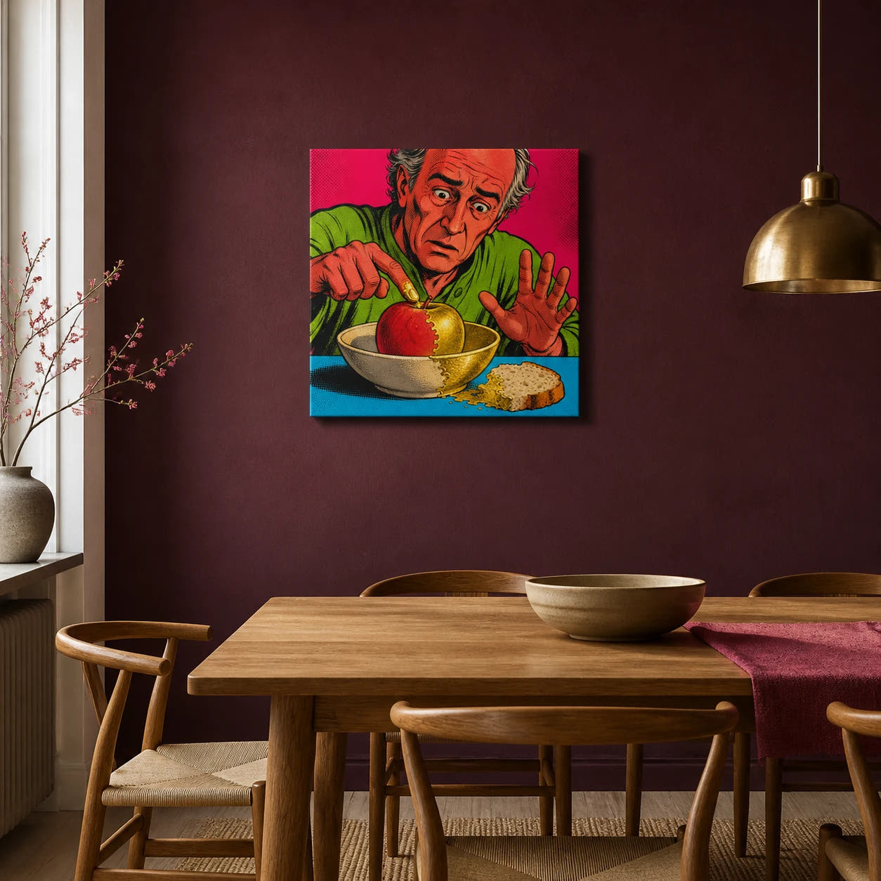 Midas — Gilded Hunger Canvas - Lifestyle