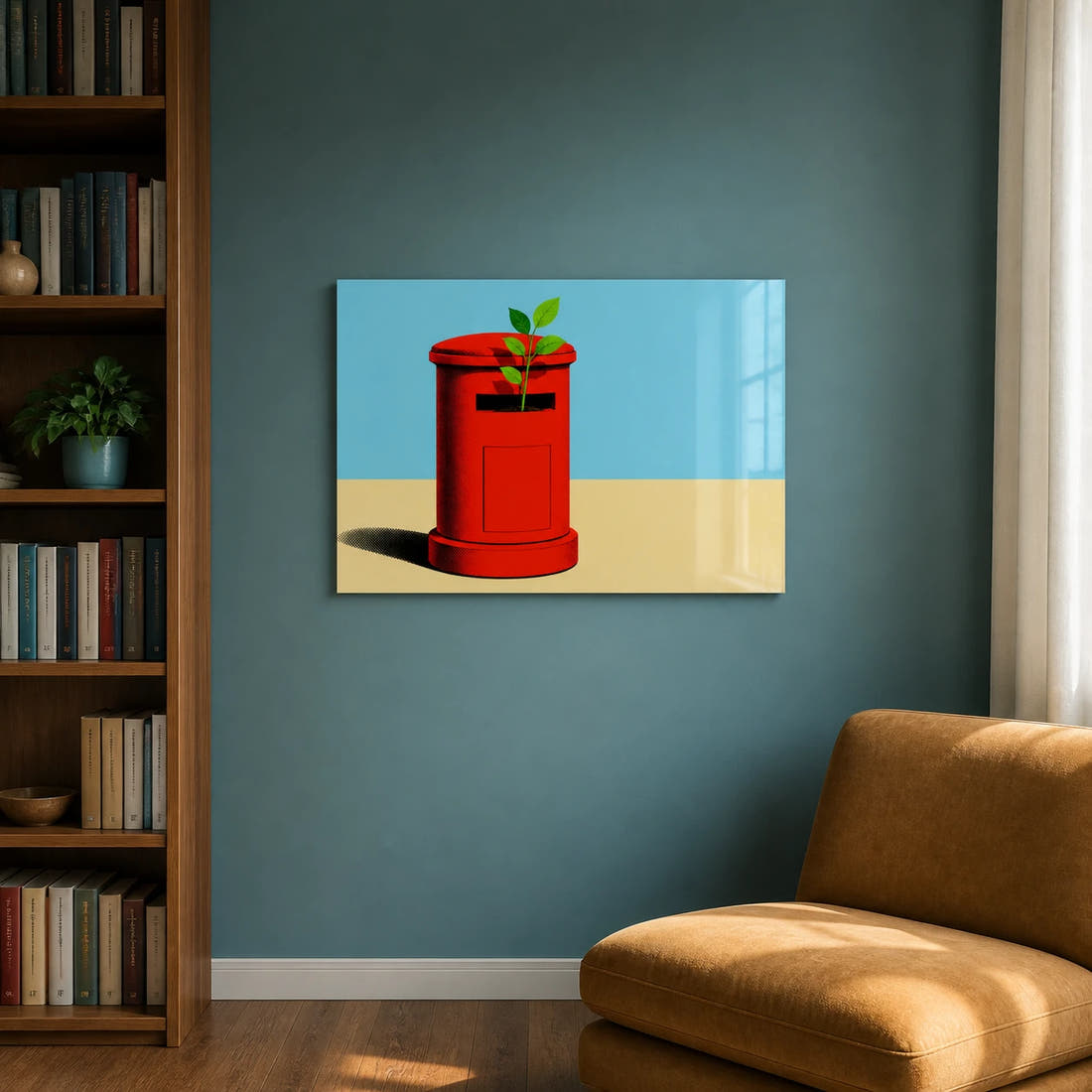 Second Delivery Acrylic Print - Lifestyle