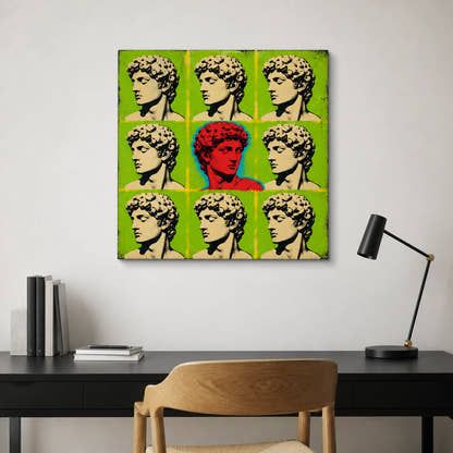 Awake in the Grid Canvas - Lifestyle