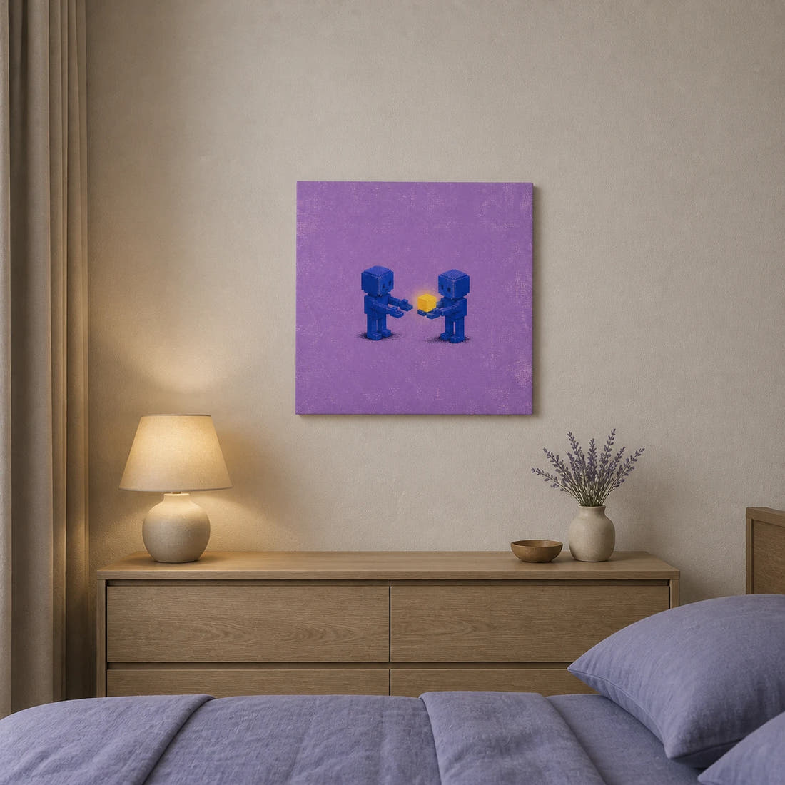 One Life Left Canvas - Bedroom
