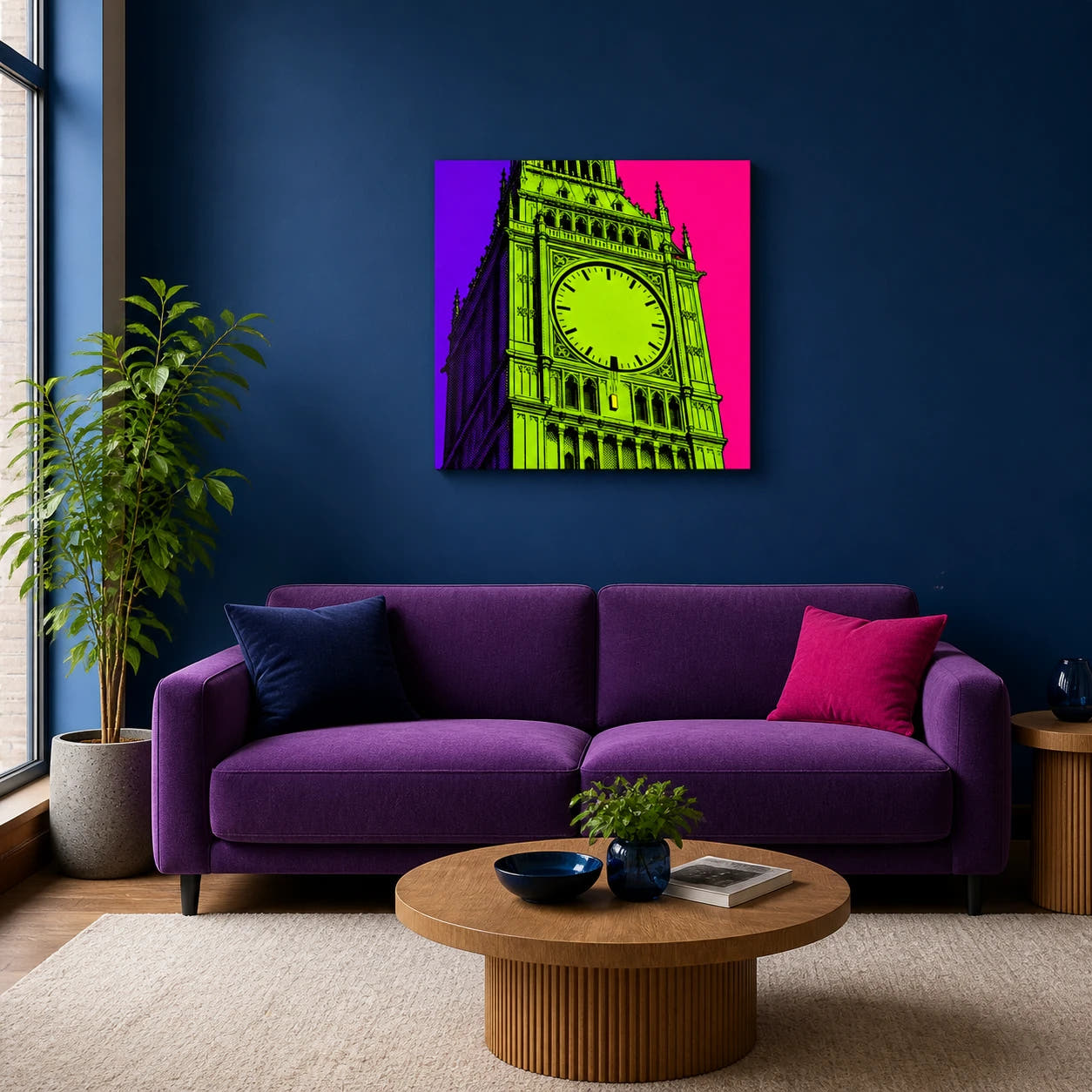 Missing Minute Canvas - Lifestyle