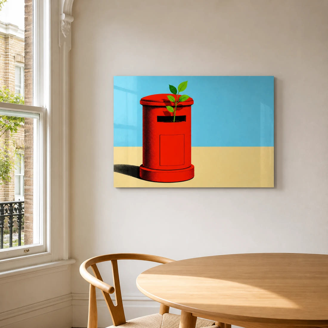 Second Delivery Acrylic Print - Lifestyle