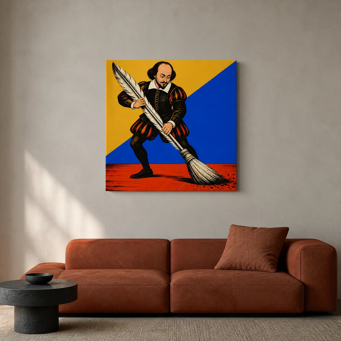 Shakespeare — Quill Work Canvas - Lifestyle