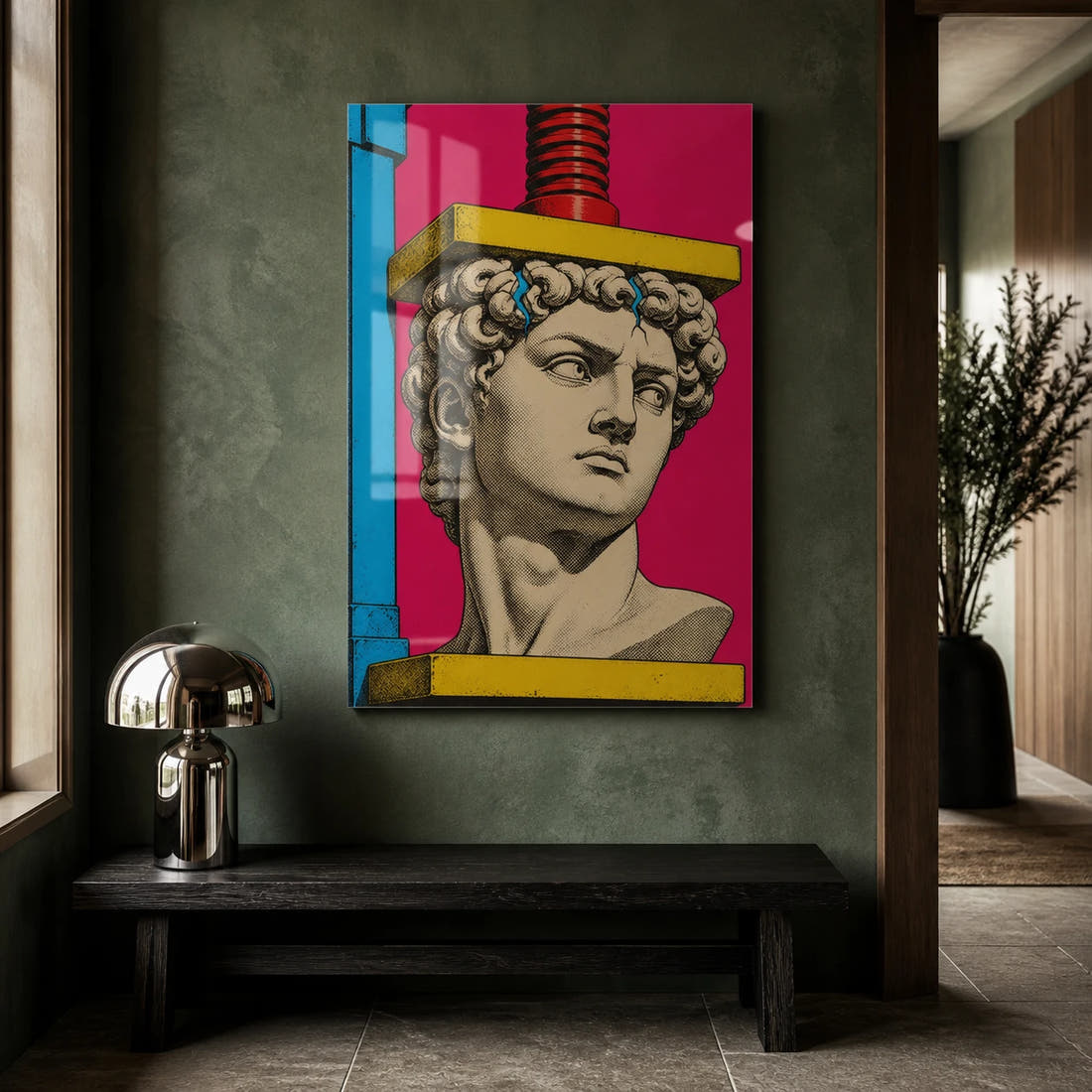 Under Pressure Acrylic Print - Lifestyle