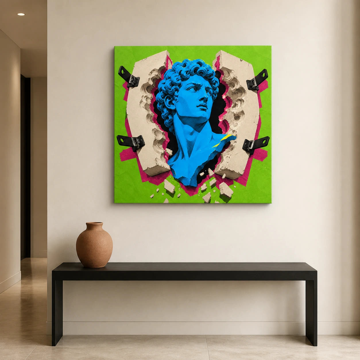 Escape the Mould Canvas - Lifestyle