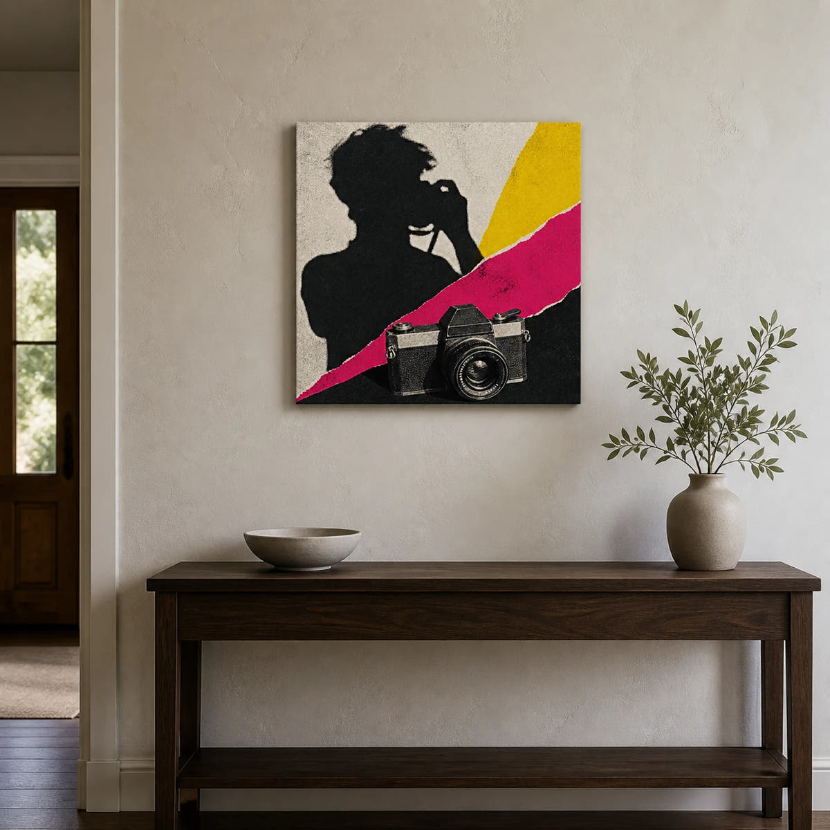 Behind The Camera Canvas - Hallway entry