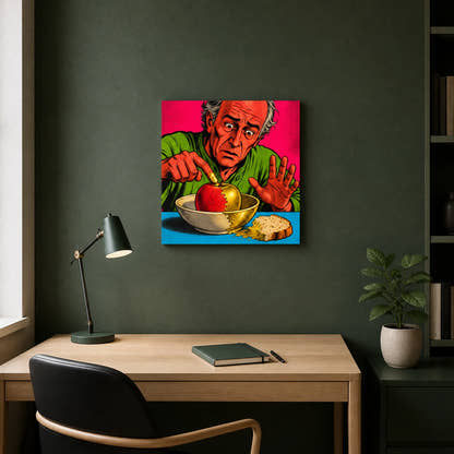 Midas — Gilded Hunger Canvas - Lifestyle