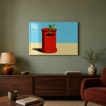 Second Delivery Acrylic Print - Lifestyle