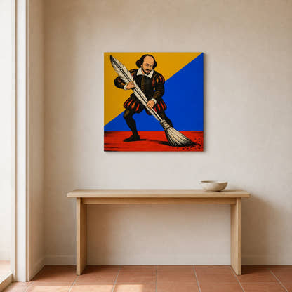 Shakespeare — Quill Work Canvas - Lifestyle