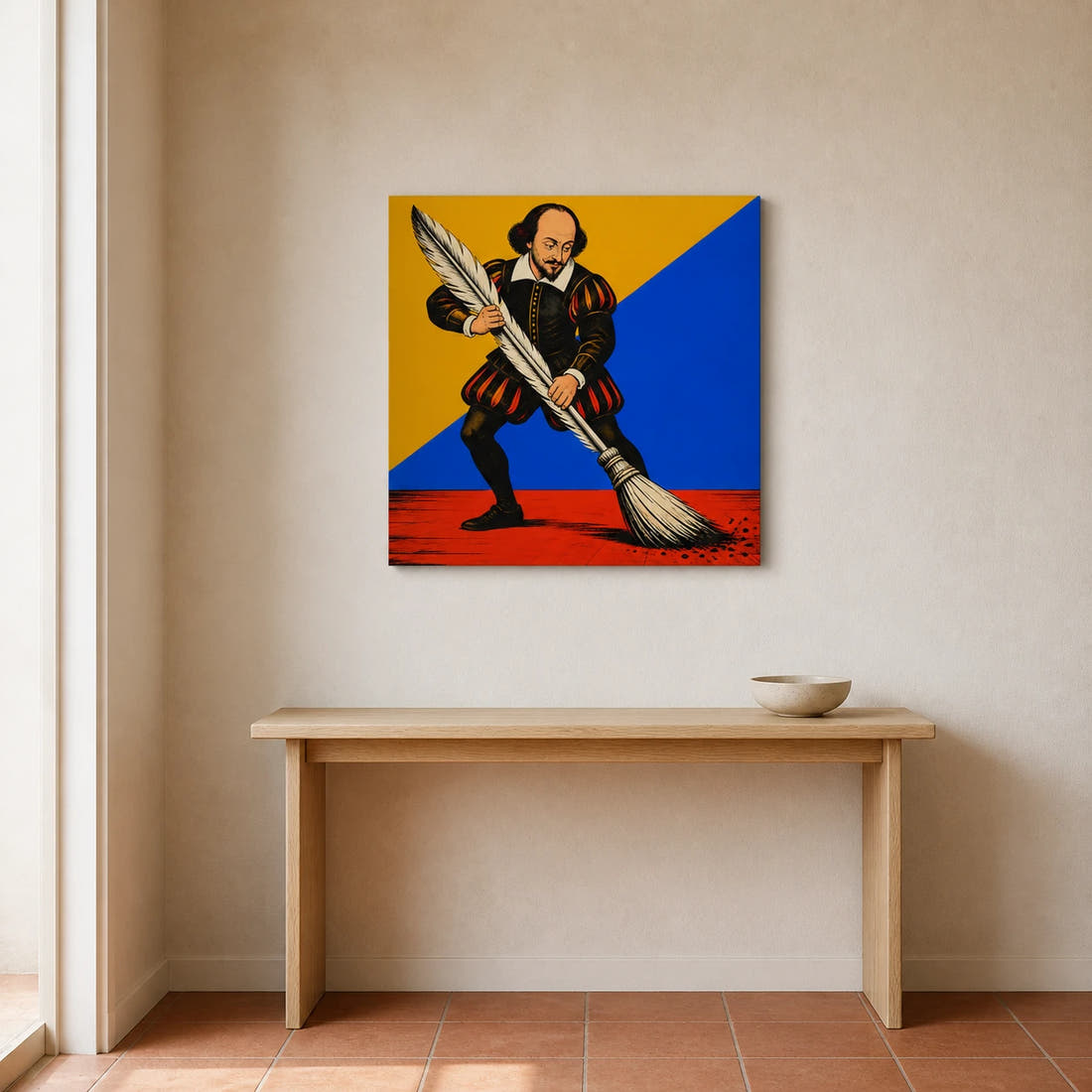 Shakespeare — Quill Work Canvas - Lifestyle