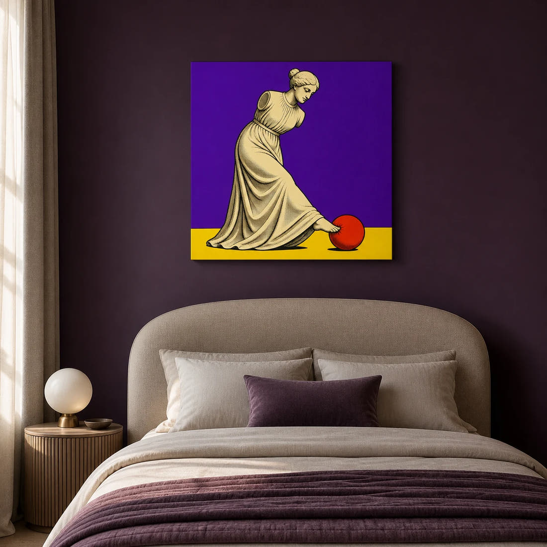 Venus de Milo — Kicks Back Canvas - Lifestyle