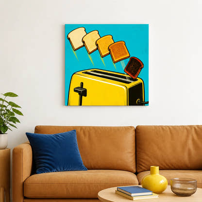 Breakfast Loop Canvas - Lifestyle