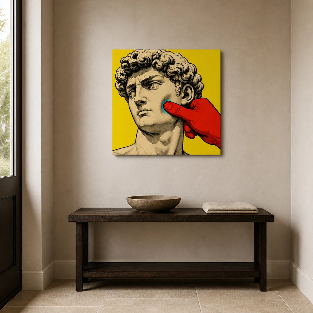 David — Soft Standard Canvas - Lifestyle
