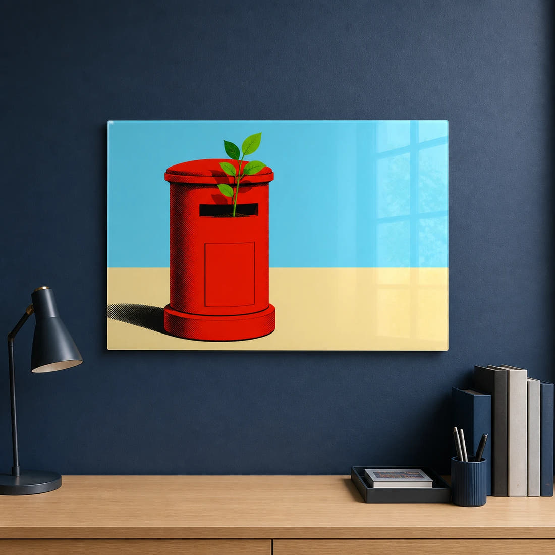 Second Delivery Acrylic Print - Lifestyle