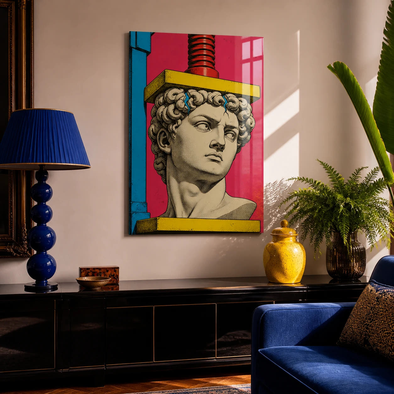Under Pressure Acrylic Print - Lifestyle