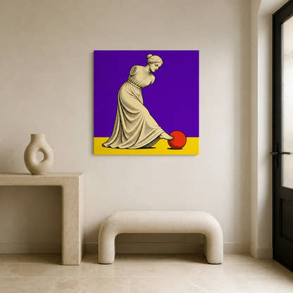 Venus de Milo — Kicks Back Canvas - Lifestyle