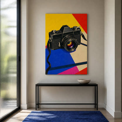 Camera In Colour Canvas - Hallway and entry
